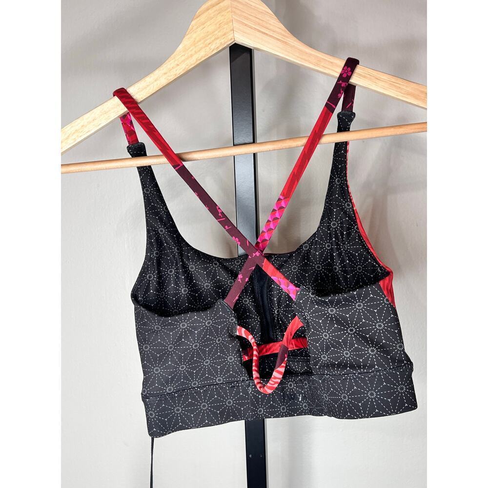 Wear It To Heart Sports Bra Bundle XS NWT 3pc Gaby Strap Back Mixed Prints - Picture 7 of 12
